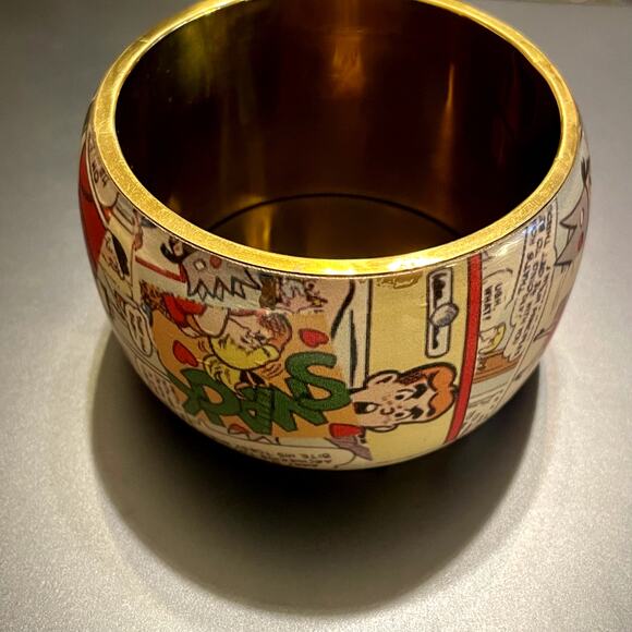 🎊HP🎊 Vintage Archie Comic Thick Bangle Bracelet - Picture 3 of 7